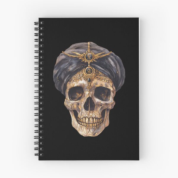Item preview, Turbaned Skull with Ornate Design designed and sold by Fillthegoat.