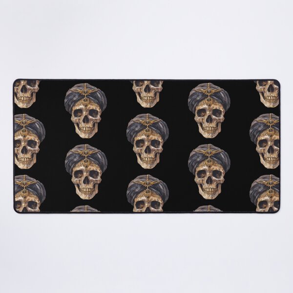 Item preview, Turbaned Skull with Ornate Design designed and sold by Fillthegoat.