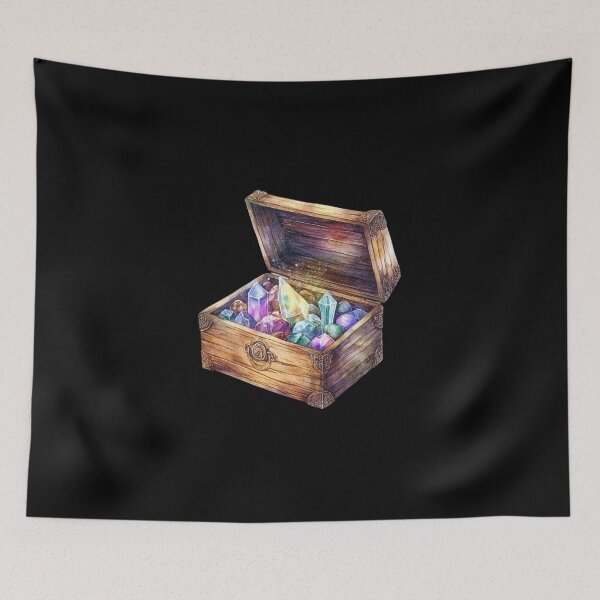 Item preview, Chest of Colorful Crystals designed and sold by Fillthegoat.