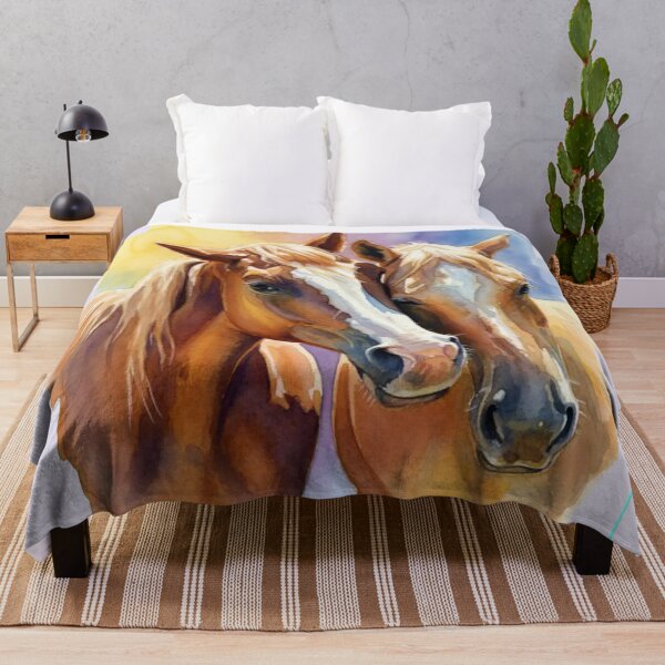 Item preview, Horse Love - Sunny & Gandalf designed and sold by Ginny Luttrell.