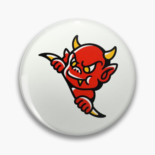 Item preview, Red Devil – Classic Traditional Tattoo Flash designed and sold by Scandi-Design.