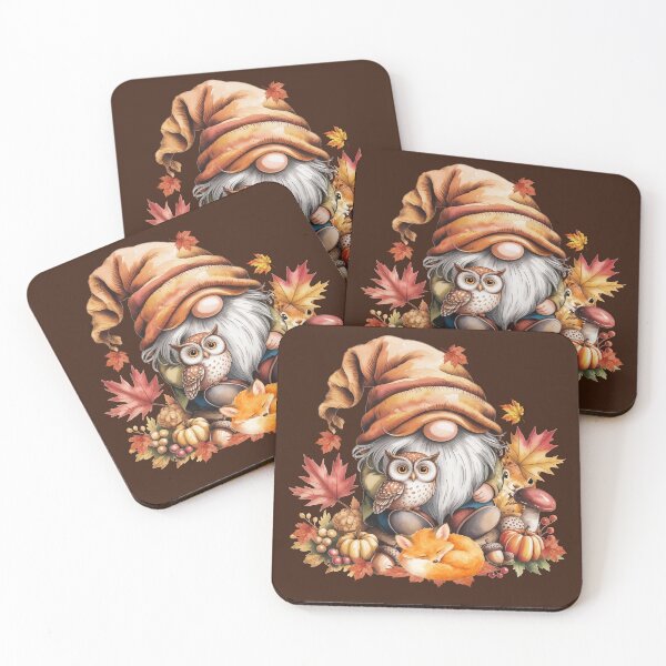 Item preview, Cute Fall Gnome Pumpkin Patch Autumn Leaves designed and sold by Cute & Sassy Custom Gifting Boutiques.