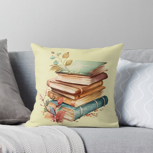 Item preview, Vintage Watercolor Antique Book Stack designed and sold by Darius Bocos.