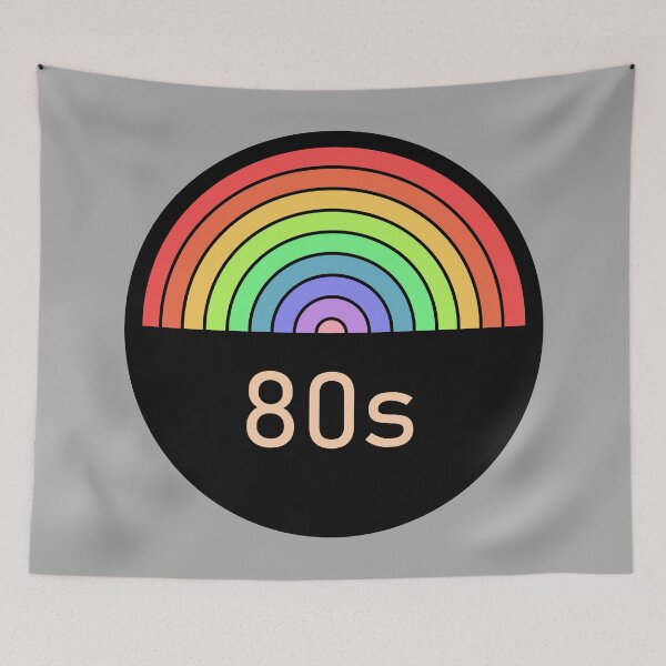 Item preview, Retro rainbow 80s designed and sold by daniellegeelen.