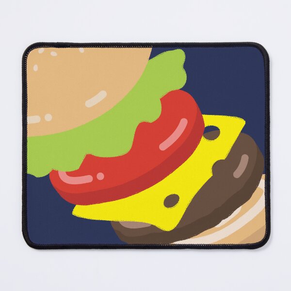 Item preview, Cute Cheeseburger Cartoon Illustration designed and sold by jeansauvage.