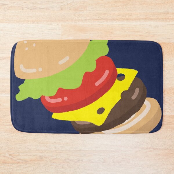 Item preview, Cute Cheeseburger Cartoon Illustration designed and sold by jeansauvage.