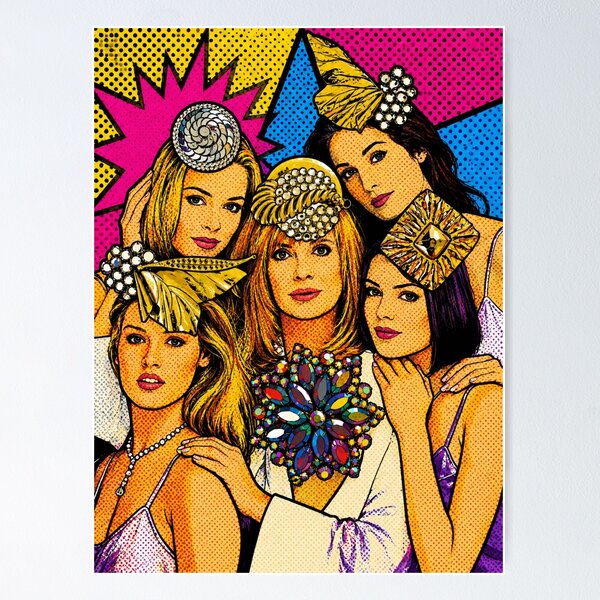 Item preview, Modelos de arte pop designed and sold by fayedana39.