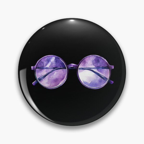 Item preview, Purple Round Glasses designed and sold by Fillthegoat.