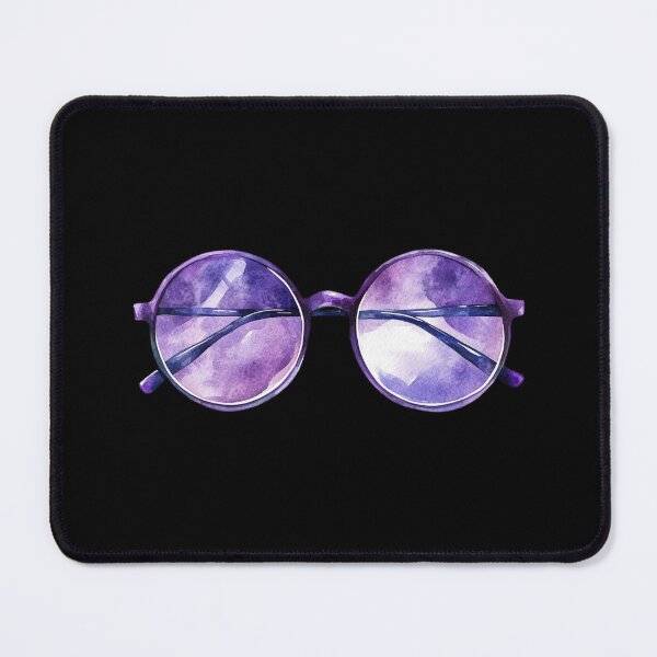 Item preview, Purple Round Glasses designed and sold by Fillthegoat.