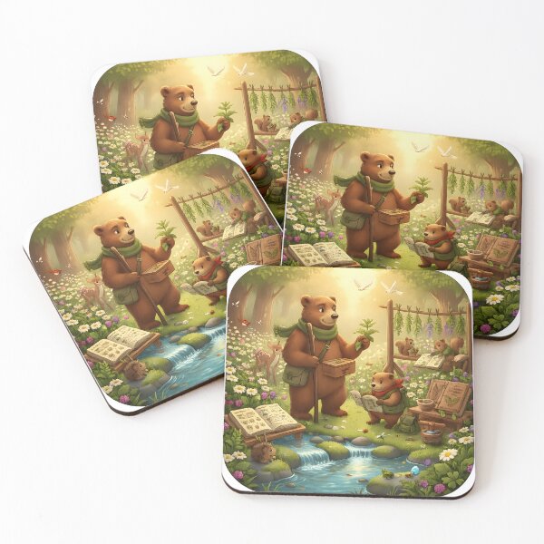 Item preview, Happy Beaver Adventures - The Forest Apothecary designed and sold by Clothes With Smiling Animals Walt Gral.