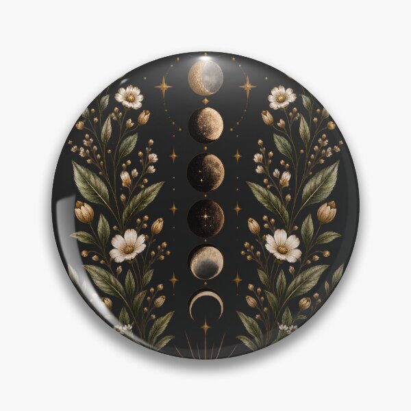 Artikelvorschau, Mystic Lunar Bloom Botanical entworfen und verkauft von Imagine Isso.