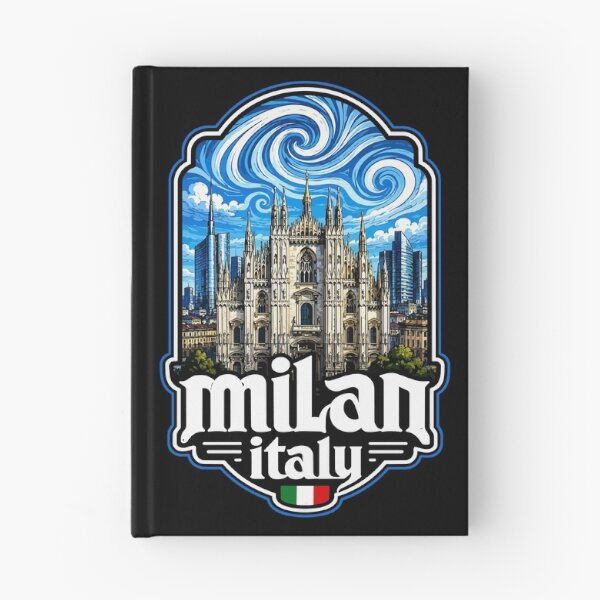 Item preview, Milan Italy Europe Trippy Art Travel designed and sold by TomFrontierArt.