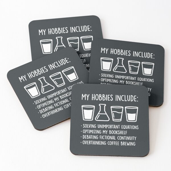 Item preview, My Hobbies Include Funny Science And Coffee Lover Humor designed and sold by Owcomm.