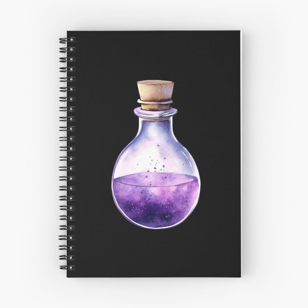 Item preview, Mystical Purple Potion Vial designed and sold by Fillthegoat.