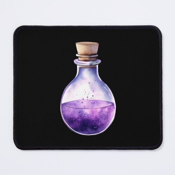 Item preview, Mystical Purple Potion Vial designed and sold by Fillthegoat.