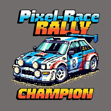 Artwork thumbnail, PIXEL RACE by SPOOFSHIRT