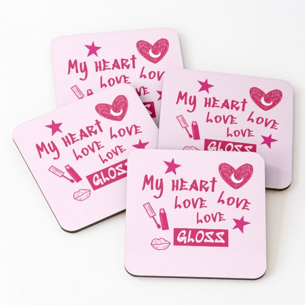 Item preview, My Heart love Gloss designed and sold by Nila Ilustraços.
