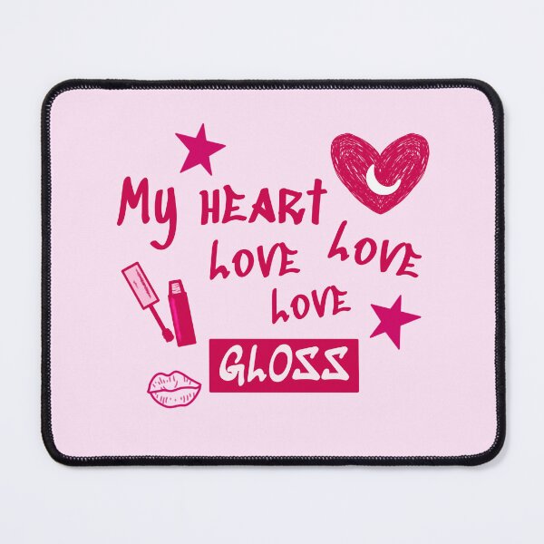 Item preview, My Heart love Gloss designed and sold by Nila Ilustraços.