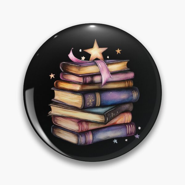 Item preview, Magical Stack of Books designed and sold by Fillthegoat.