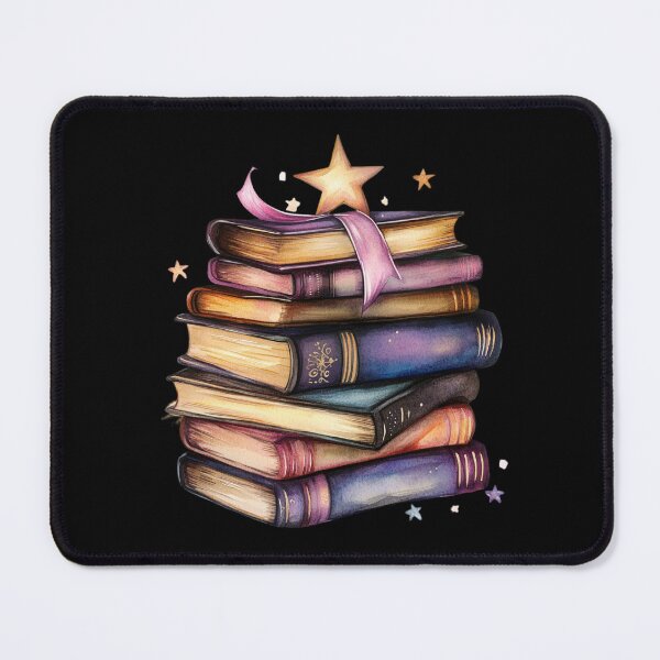 Item preview, Magical Stack of Books designed and sold by Fillthegoat.