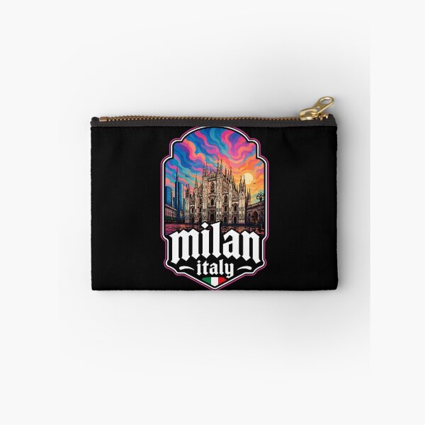 Item preview, Milan Italy Europe Trippy Art designed and sold by TomFrontierArt.