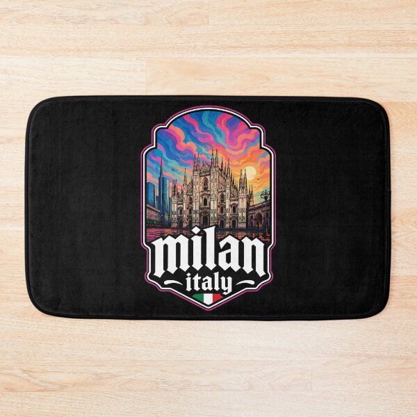 Item preview, Milan Italy Europe Trippy Art designed and sold by TomFrontierArt.