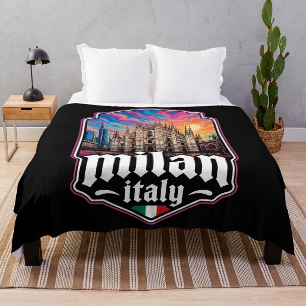 Item preview, Milan Italy Europe Trippy Art designed and sold by TomFrontierArt.