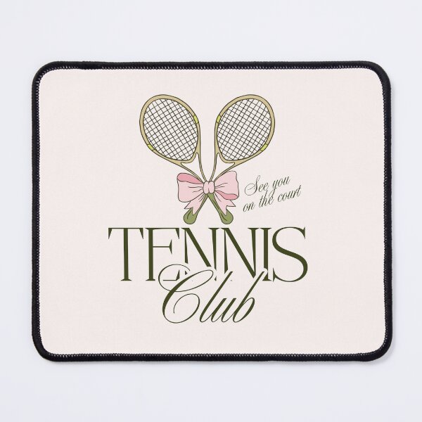 Item preview, Tennis Club Pink Bow Rackets | Feminine Tennis Gift designed and sold by MerchSearchCO.