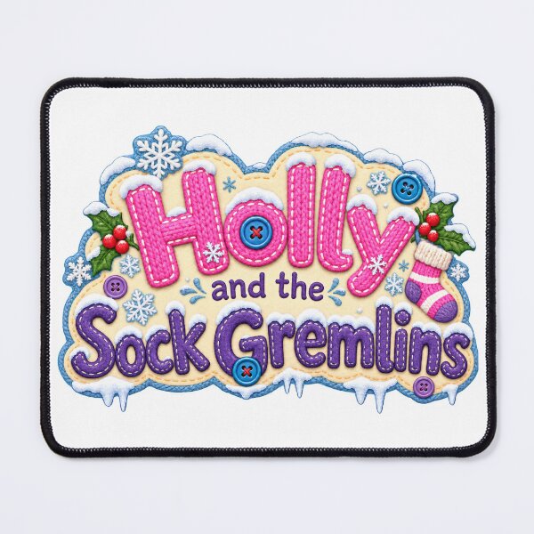 Item preview, Holly and the Sock Gremlins Title designed and sold by MerchByEricaLiv.