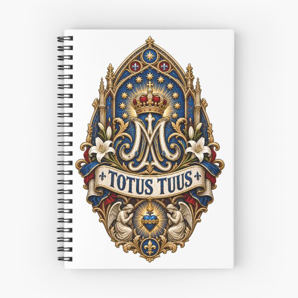 Item preview, Totus Tuus Gothic Marian Catholic designed and sold by PrayerWarriorUSA.