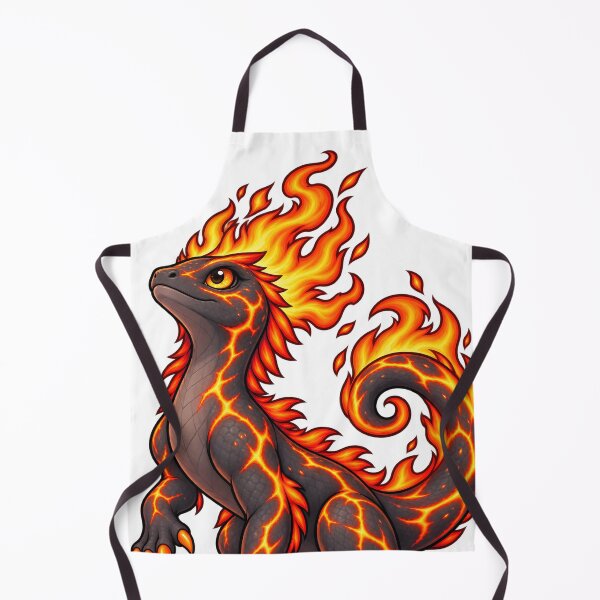 Item preview, Proud Flaming Salamander designed and sold by ChromaRune.
