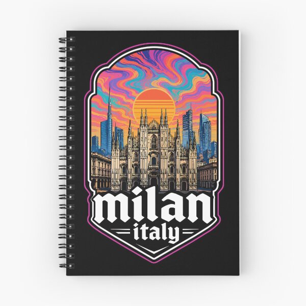 Item preview, Milan Italy Europe Trippy Travel designed and sold by TomFrontierArt.
