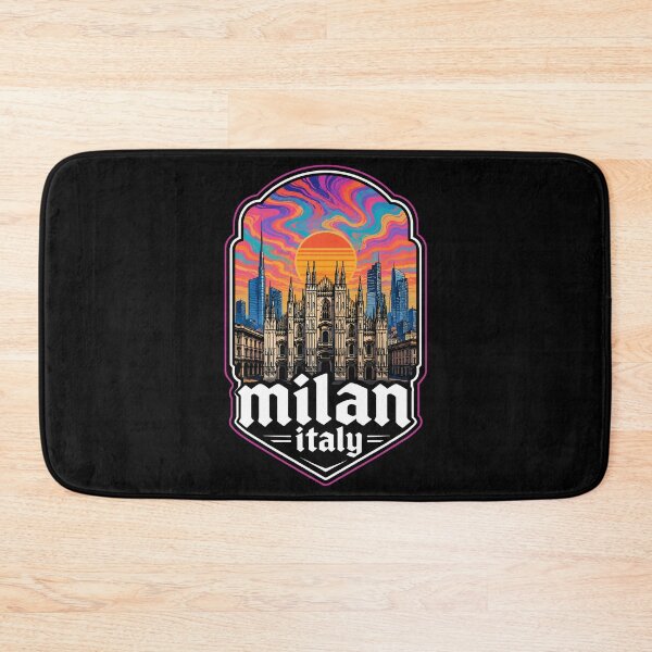 Item preview, Milan Italy Europe Trippy Travel designed and sold by TomFrontierArt.
