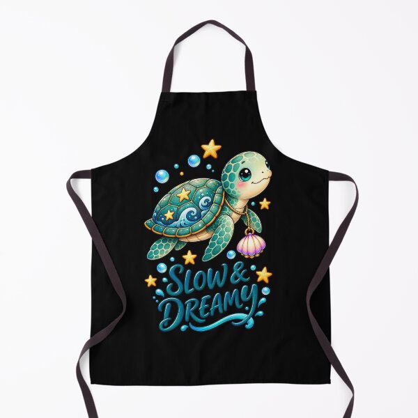 Item preview, Slow & Dreamy Cute Sea Turtle Ocean Kawaii Design designed and sold by Dreamy Ocean Art.