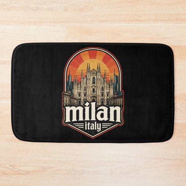 Item preview, Milan Italy Europe Retro Travel designed and sold by TomFrontierArt.