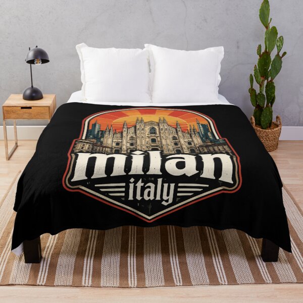 Item preview, Milan Italy Europe Retro Travel designed and sold by TomFrontierArt.
