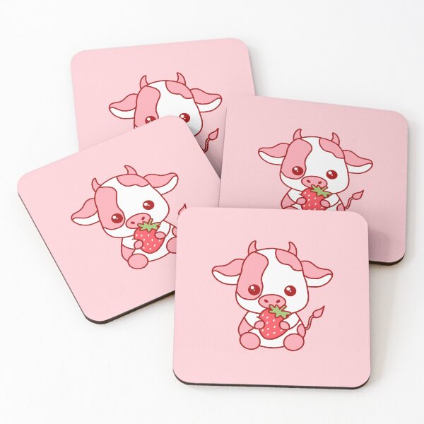 Item preview, Strawberry Cow Cute designed and sold by SlimyFish.