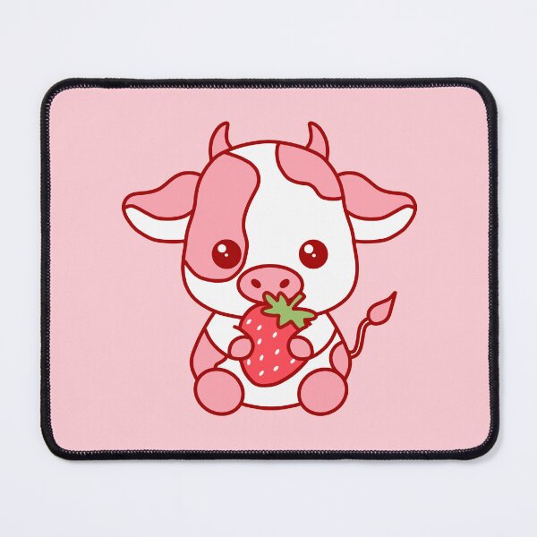 Item preview, Strawberry Cow Cute designed and sold by SlimyFish.