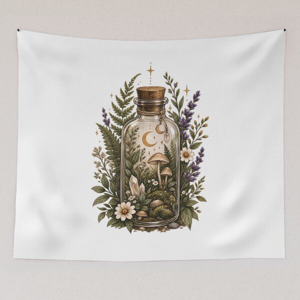 Item preview, Enchanted Botanical Potion Terrarium designed and sold by Imagine Isso.
