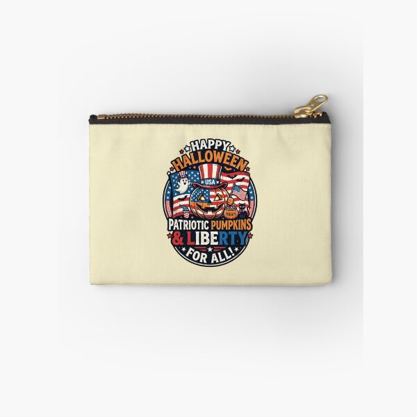 Item preview, Patriotic Pumpkins & Liberty for all - Happy Halloween designed and sold by ParadoxParadox.