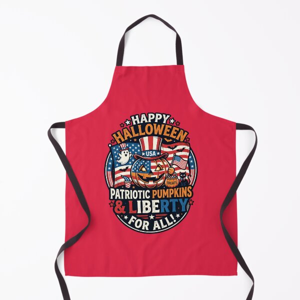 Item preview, Patriotic Pumpkins & Liberty for all - Happy Halloween designed and sold by ParadoxParadox.