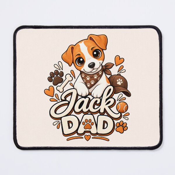 Item preview, Jack Dad – Cute Jack Russell Dog Dad designed and sold by FloreDreamStudio.