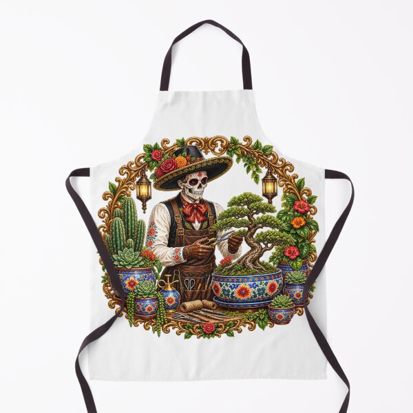 Item preview, Plant Padre Catrín Bonsai Gardener – Día de Los Muertos Plant Lover designed and sold by CottageGardenCo.