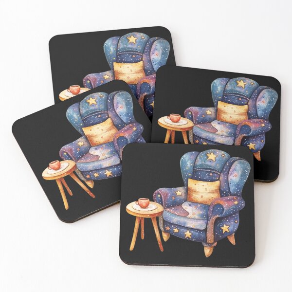 Item preview, Cosmic Armchair with Starry Pattern designed and sold by Fillthegoat.
