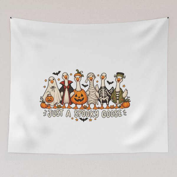 Item preview, Just a Spooky Goose – Halloween Monster Costume Goose Squad Design designed and sold by xghambo.