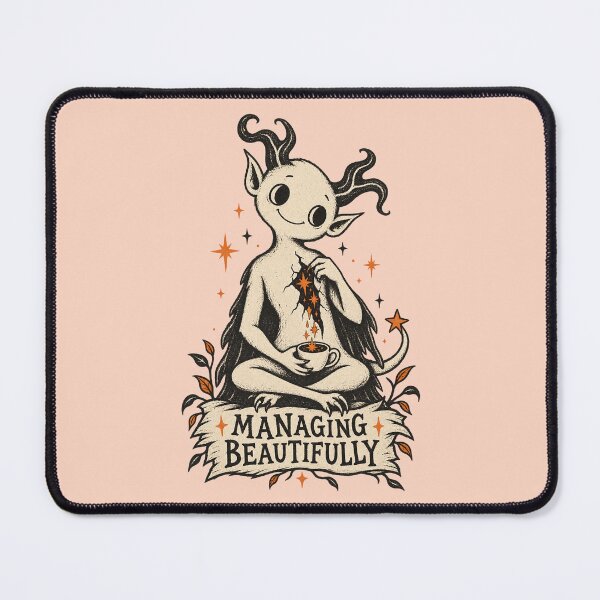 Item preview, Managing Beautifully With Cosmic Coffee designed and sold by PrintSmithArt.