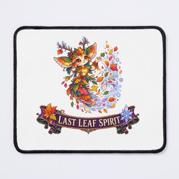 Item preview, Last Leaf Spirit with ribbon designed and sold by JoaPrints.