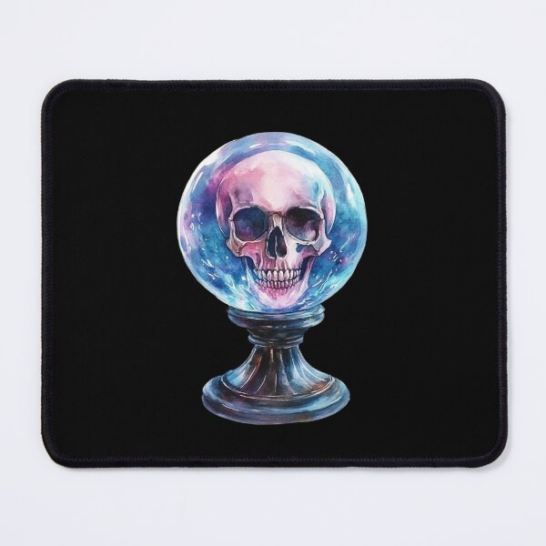 Item preview, Mystical Skull in Crystal Ball designed and sold by Fillthegoat.