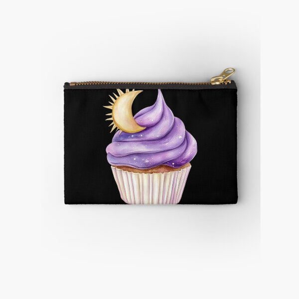 Item preview, Purple Cupcake With Crescent Moon designed and sold by Fillthegoat.