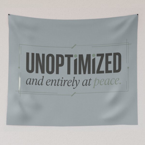 Item preview, Unoptimized Corporate Existential Dread Tee designed and sold by EIPTOW.